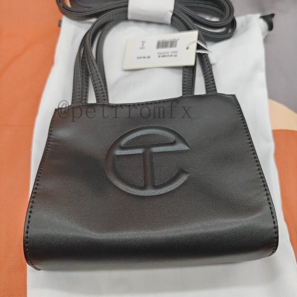 Telfar small black Shopping Bag tote - Picture 2 of 8